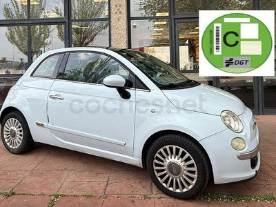 Usado Fiat 500 Lounge 69 CV (50 kW) 2008 Beige Berlina