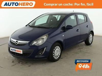 Usado Opel Corsa Expression 75 HP (55 kW) 2014 Azul Citadino