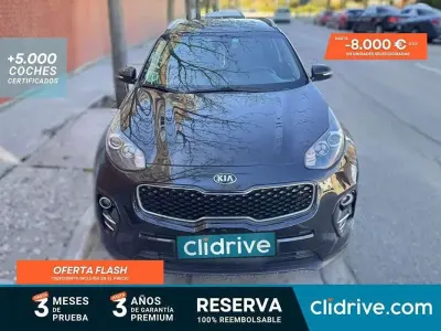 Usado Kia Sportage 135 CV (99 kW) 2017 Negro SUV
