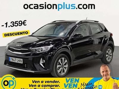 Usado Kia Stonic 101 CV (74 kW) 2021 Negro SUV