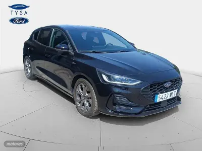 Usado Ford Focus ST-Line X 125 CV (91 kW) 2023 Negro Berlina
