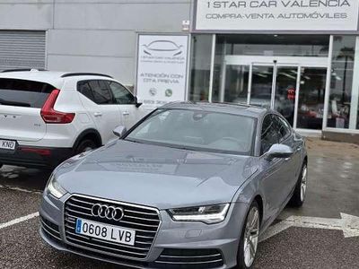 Usado Audi A7 Sportback 218 CV (160 kW) 2016 Gris / plata Utilitario