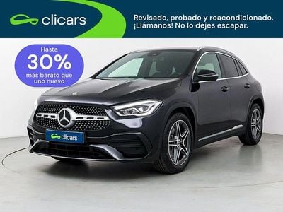 Usado Mercedes GLA180 136 CV (100 kW) 2021 Negro SUV