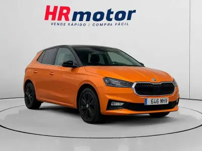 Usado Skoda Fabia Style 110 CV (80 kW) 2023 Naranja Utilitario