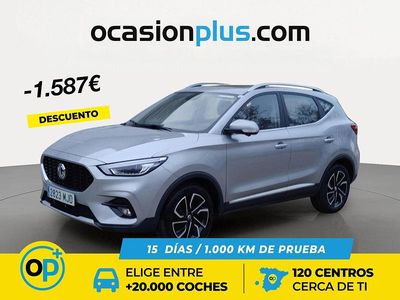Usado MG ZS Luxury 111 CV (81 kW) 2023 Gris SUV