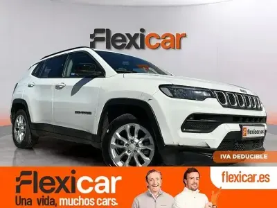 Usado Jeep Compass Longitude 130 CV (95 kW) 2021 Blanco SUV