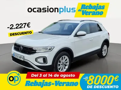Usado VW T-Roc Life 150 CV (110 kW) 2024 Blanco SUV