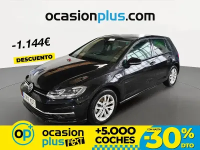 Usado VW Golf VII Advance 125 CV (91 kW) 2017 Negro