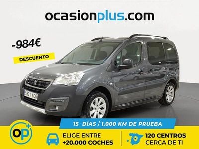 Gris Usado 2017 Peugeot Partner Outdoor Monovolumen | 13.290 € (Precio justo)