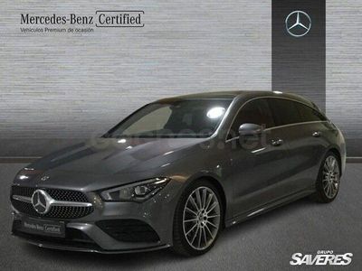 Usado Mercedes CLA200 Shooting Brake 150 CV (110 kW) 2022 Gris / plata Familiar
