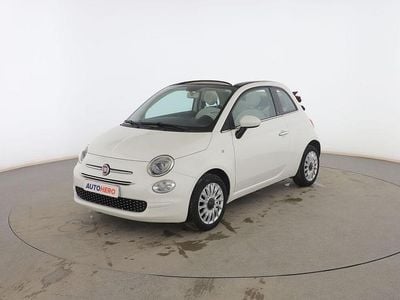Usado Fiat 500C Lounge 70 CV (51 kW) 2020 Blanco Descapotable