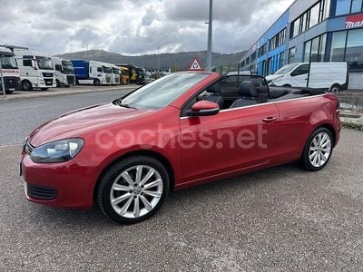 Usado VW Golf Cabriolet 140 CV (102 kW) 2012 Rojo Descapotable