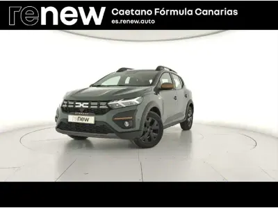 Usado Dacia Sandero Extreme 100 CV (73 kW) 2025 Verde Berlina