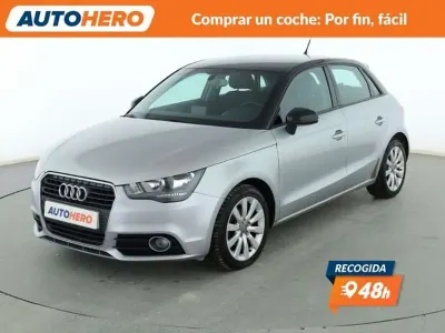 Usado Audi A1 Attraction 86 CV (63 kW) 2014 Gris Utilitario
