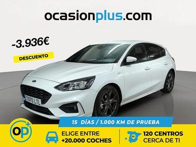 Usado Ford Focus ST-Line 125 CV (91 kW) 2021 Blanco
