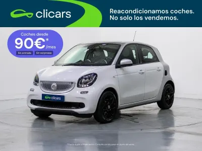 Usado Smart ForFour Passion 71 CV (52 kW) 2015 Blanco Utilitario