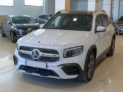 Usado Mercedes GLB200 150 CV (110 kW) 2021 Blanco SUV