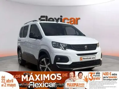 Gebraucht Peugeot Rifter GT 101 PS (74 kW) 2022 Weiß Van / Kleinbus