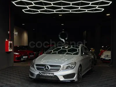 Occasion Mercedes CLA200 AMG line 136 PK (100 kW) 2017 Grijs Sedan