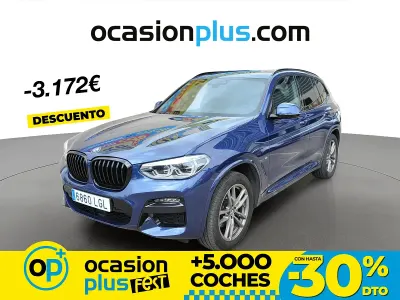 Usado BMW X3 190 CV (139 kW) 2020 Azul SUV