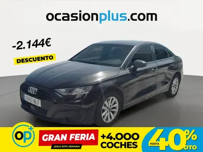 Usado Audi A3 110 CV (80 kW) 2023 Negro Berlina