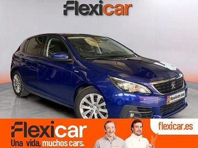 Usado Peugeot 308 Access 110 CV (80 kW) 2020 Azul Berlina