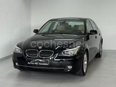 Negro Usado 2008 BMW 525 Berlina | 8700 € (Precio justo)