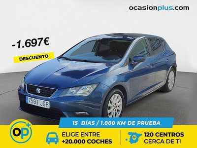 Azul Usado 2015 Seat Leon Style Utilitario | 10.093 € (Precio justo)