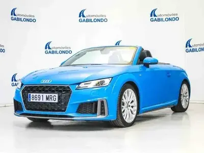 Usado Audi TT Roadster S-Line 197 CV (144 kW) 2019 Azul Descapotable