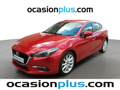 Usado Mazda 3 Edition 120 CV (88 kW) 2017 Rojo Utilitario