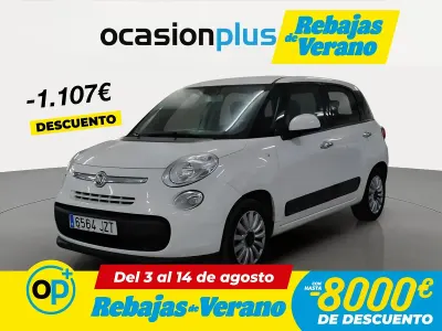 Usado Fiat 500L Pop Star 95 CV (69 kW) 2017 Blanco Monovolumen