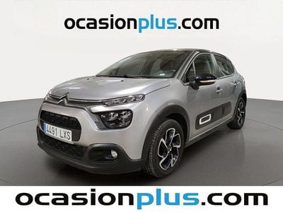 Usado Citroën C3 Feel 83 CV (61 kW) 2022 Gris plata Utilitario