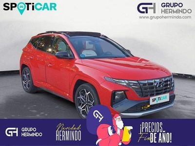 Usado Hyundai Tucson N Line 160 CV (117 kW) 2024 Rojo SUV