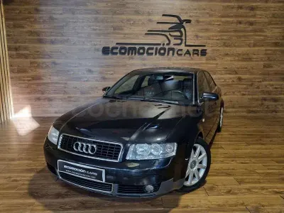 Usado Audi A4 130 CV (95 kW) 2004 Negro Berlina
