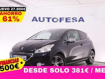 Usado Peugeot 208 GTi 200 CV (147 kW) 2014 Negro Utilitario