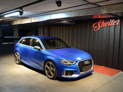 Usado Audi RS3 Sportback 367 CV (269 kW) 2017 Azul Utilitario
