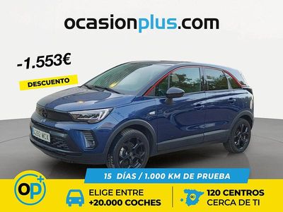 Usado Opel Crossland X GS Line 110 CV (80 kW) 2022 Azul SUV