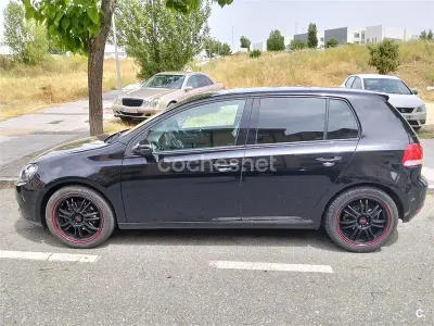 Usado VW Golf VI Sport 110 CV (80 kW) 2009 Negro Utilitario