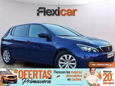 Usado Peugeot 308 SW Allure 131 CV (96 kW) 2020 Azul Familiar