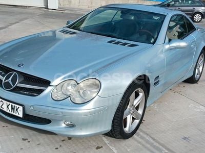 Gris / plata Usado 2004 Mercedes SL350 Descapotable | 16.990 € (Precio justo)