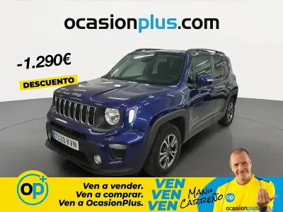 Usado Jeep Renegade Longitude 120 CV (88 kW) 2019 Azul SUV