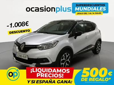 Usado Renault Captur Zen 90 CV (66 kW) 2019 Gris SUV