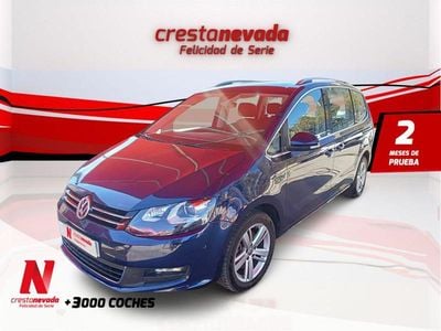 Usado VW Sharan Advance 150 CV (110 kW) 2020 Azul Monovolumen