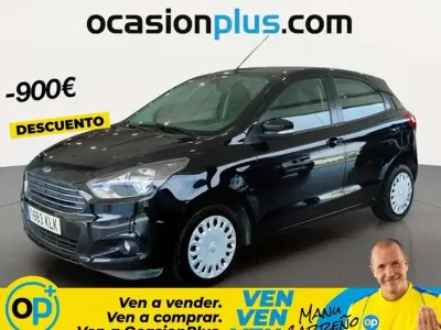 Usado Ford Ka Plus 70 CV (51 kW) 2018 Negro Utilitario