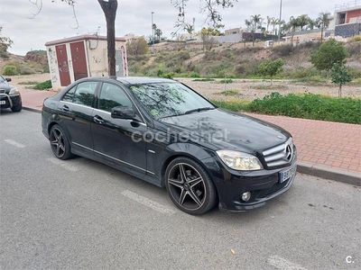 Usado Mercedes C220 Avantgarde 150 CV (110 kW) 2008 Negro Berlina