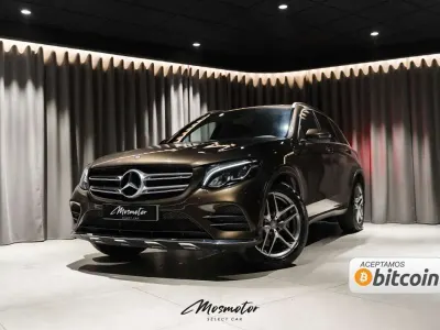 Usado Mercedes GLC220 170 CV (125 kW) 2016 Marrón SUV