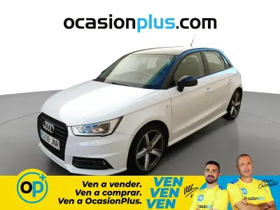 Usado Audi A1 S-Line 95 CV (69 kW) 2016 Blanco Utilitario