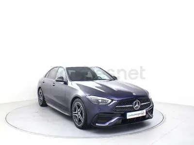 Usado Mercedes C200 204 CV (150 kW) 2022 Azul Berlina