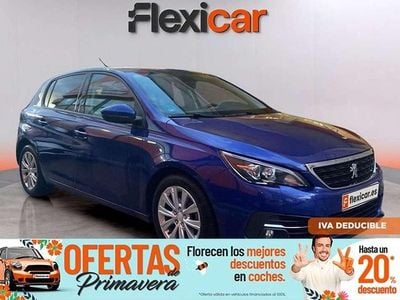 Usado Peugeot 308 SW Allure 131 CV (96 kW) 2020 Azul Familiar