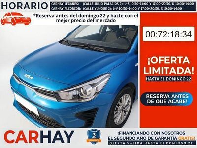 Usado Kia Rio 101 CV (74 kW) 2021 Azul SUV